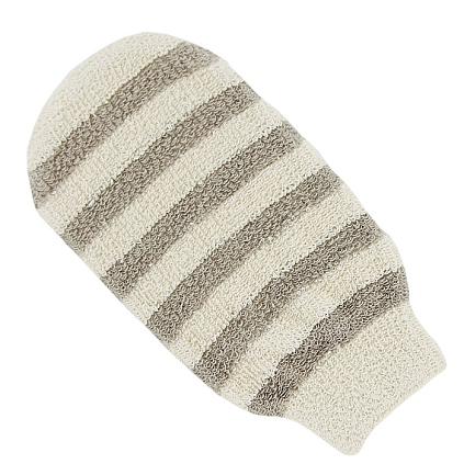 Рукавица массажная в полоску 5109-1003 - №1