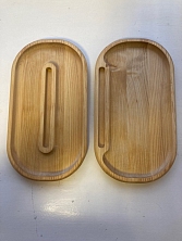 Подставка для телефона менажница, береза