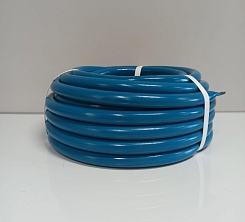 Шланг трехслойный армированный "Краски лета" бирюзовый 3/4" (бухта 20)