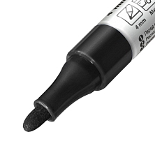 Маркер-краска LEKON с нитроэмалью черный 011804