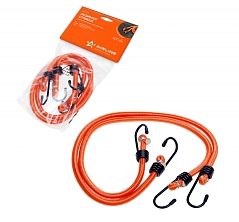 Резинки-стяжки набор 2 шт. 60 см, D-8 мм (металлические крючки)