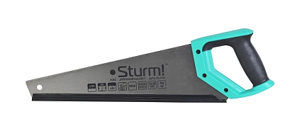 Ножовка по дереву, 500мм, 4TPI, 3D, Sturm!(Распродажа) - №1