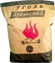 Уголь древесный 1,5кг