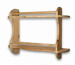 Полка с ограничителем