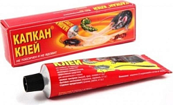 Клей от грызунов и насекомых-вредителей, туба 135гр (Распродажа)