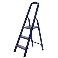 Стремянка стальная с алюминиевыми ступенями ЛАЙТ 03 ступени