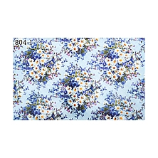 Клеенка "ЭТЮД" ПВХ основа ткань шир.1,25м арт.804/1 (ГОЛУБОЙ)