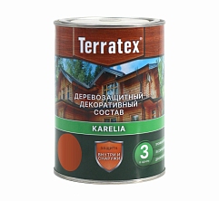 Деревозащитный состав Terratex KARELIA РЯБИНА 1л