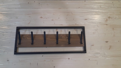 Вешалка Лофт 6 крючков - №1