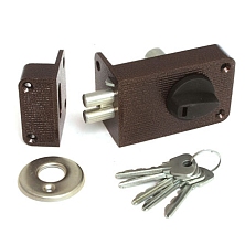 Замок накладной Зенит ЗН2-3 (медь)