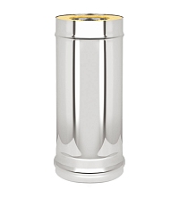 Сэндвич-труба Нерж+Нерж (AISI 430/0,8мм)   д.150х220, L-0,25м