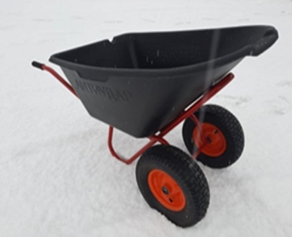 Тачка 110 л двухколёсная "Антиудар" (колесо пневмо) - №1