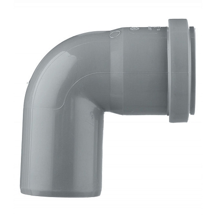 Отвод д= 50 - 87* канализ. PRO AQUA - №1