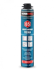 Пена монтажная DONEWELL PROFF 65 ЗИМНЯЯ 1000мл.(Распродажа)
