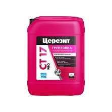Грунтовка глубокого проникновения СТ17 Pro МОРОЗОСТОЙКИЙ CERESIT 5л