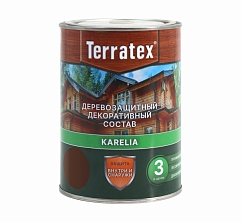 Деревозащитный состав Terratex KARELIA ВЕНГЕ 1л