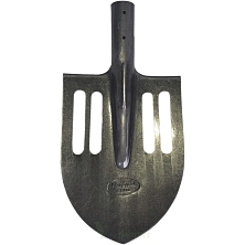 Лопата штыковая облегченная с отверстиями, рельсовая сталь, б/ч