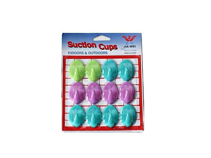 Набор крючков сомоклеющихся "Hook" 12шт (Распродажа) - №1