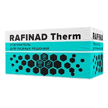 Плита пенополистирольная RAFINAD THERM ПС15-Т-А Г4 1200*600*100 3плиты (в упак. 2,16м2, 0,22м3)