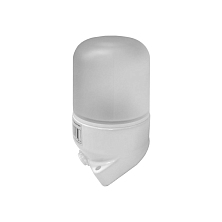 Светильник "ВЕЗУВИЙ" для сауны ("Белый", арт.401) Угловой