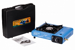 Плита газовая портативная CAMPING GURU PLUS (TS-233) c переходником, «Tourist»
