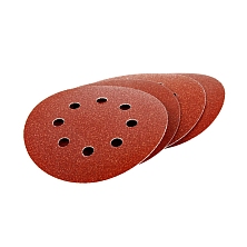 Круг абразивный 125мм Р 40 с перфорацией под "липучку" на ворсовой основе