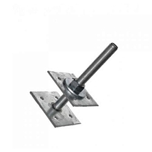 Анкер регулируемый по высоте ARH 20*120*200*4мм с гайкой