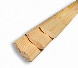 _Плинтус 60 мм. широкий 2,5м хвоя