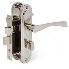 Замок врезной Avers 0823/60-C-NI (никель)