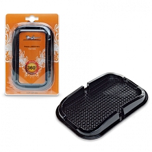 Коврик липучка чёрный подставка 100*150*30 мм