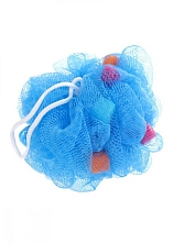 Мочалка Сетка-Шар (кубики цветные поролон) Распродажа