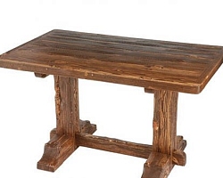 Стол "Леший" 2,0м (массив сосны) цвет коричневый