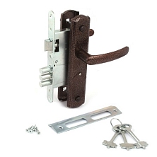 Замок врезной Avers ЗВ9-4-1-4 (медь)