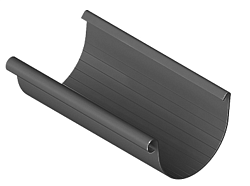 Желоб ПВХ (3м) - графит