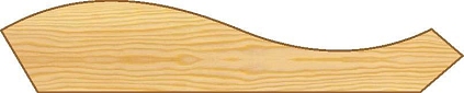 Галтель №39 15*90 2,5м - №1
