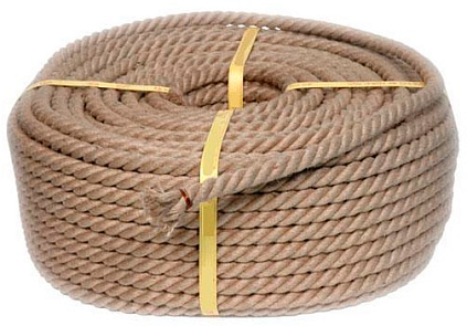 Канат джутовый d 16 мм - №1