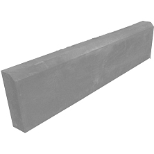 Бордюр тротуарный 1000*210*80, серый