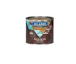 Эмаль ПФ-266 д/пола ЗОЛОТИСТО-КОРИЧНЕВАЯ 1,8кг SKLADNO