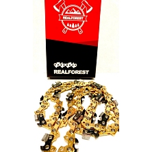 Цепь пильная RealForest 91RFX052E, Super Chisel, шаг 3/8" (0,375"; 9,32мм), толщина 1,3мм (0,050")