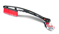 Щетка Felix для удаления снега со скребком