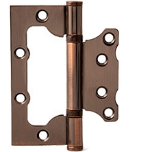 Петля накладная Vanger 100*75*2 P2-AB бронза 1шт