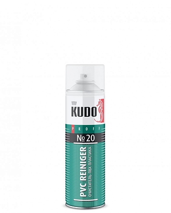 Очиститель пластика KUDO №20 "Proff PVC Reiniger" 650мл - №1