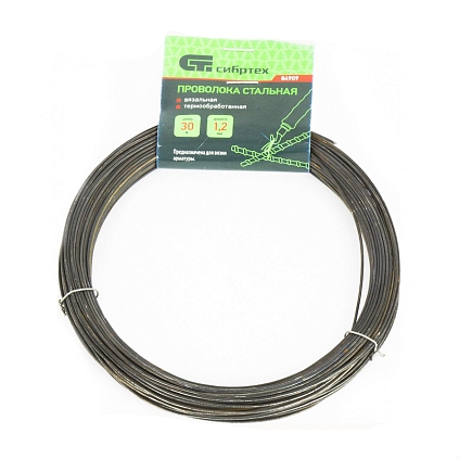 Проволока вязальная d-1,2мм*30м термообработанная - №1