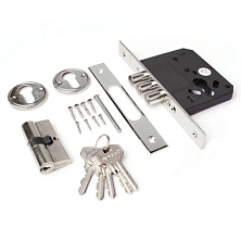 Замок врезной Apecs 91/60 CR (хром)