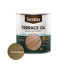 Масло для террас Terratex СЕРЫЙ ШЕЛК 2,2л 