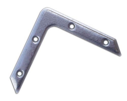 Уголок оконный 75 выпуклый анод. - №1