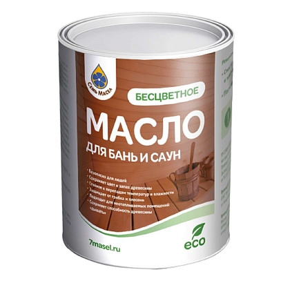Масло для бань и саун БЕСЦВЕТНОЕ 1л. - №1