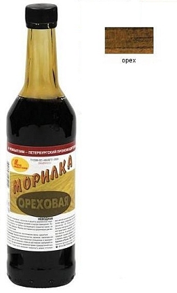 Морилка неводная ОРЕХ 0,5л - №1