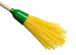 Метла "Универсал" круглая с регулируемой пластиной без черенка