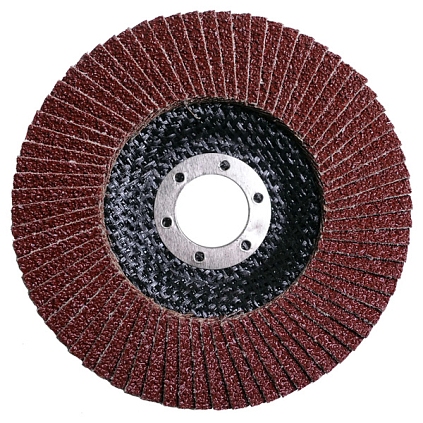 Круг лепестковый торцевой Headrock 125мм зерн Р80 - №1